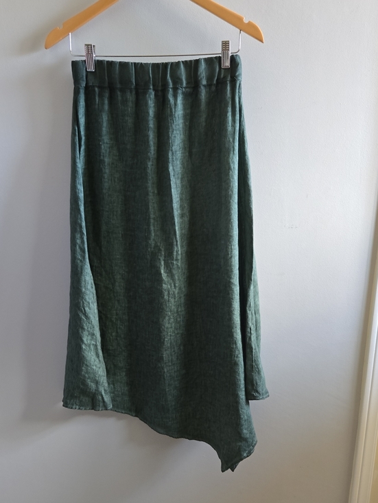 Ploumanac'h Dresses & Skirts - Ploumanac'h Naples Linen Skirt Size Small Nori Colour